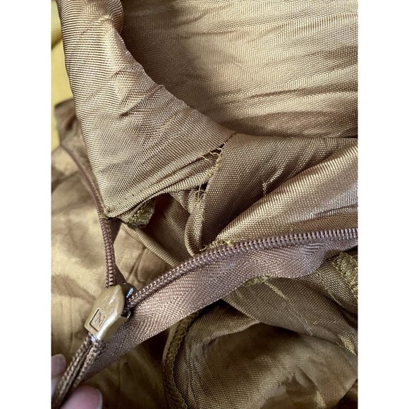 NWT 12th Street by Cynthia Vincent Gold Sparkle Skirt  Size 2 - Picture 11 of 11